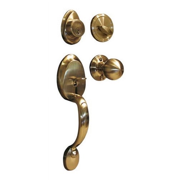 Cerradura De Gatillo Dexter Llave/mariposa Laton Antigu 6747 Dexter Cerradura