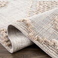 thumbnail image 6 of Hauteloom Ampusungan Living Room, Bedroom Area Rug - Geometric - Charcoal, Cream, Beige - 2' x 3', 6 of 18