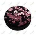 thumbnail image 5 of Dreamy Beautiful Cherry Blossom Pattern Polyester Universal Spare Wheel Tire Cover Wheel Covers for Trailer RV SUV Truck Camper, 5 of 5