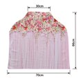 thumbnail image 2 of PKQWTM Flowers For Wedding Scene Nursing Cover Baby Breastfeeding Infant Feeding Cover Baby Car Seat Cover, 2 of 2