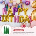 thumbnail image 4 of Uxcell 30Pcs Paper Tassels Garland, Tassel Garland Banner with Rope and Tie Wire for Party Decorations Wedding Decorations Football Party Engagement Decor DIY, Deep Green, 4 of 7
