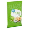 Great Value Sour Cream & Onion Flavored Potato Chips, 8 oz