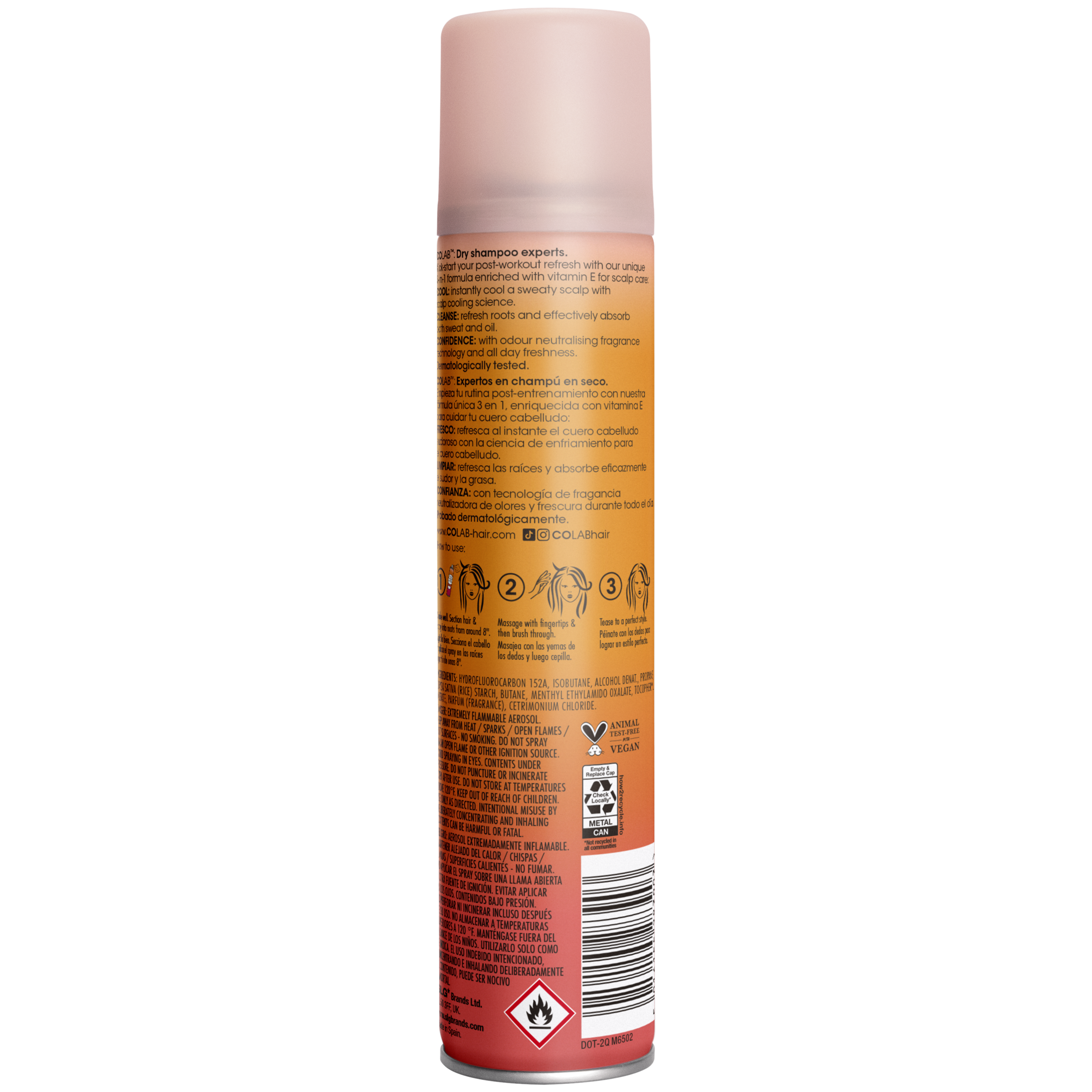 COLAB Workout Formula Dry Shampoo, 4.1 oz photo 7