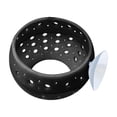 thumbnail image 2 of Betta Tunnel, Aquarium Betta Fish Hideout with Suction Cup Fish Tank Tunnel Shrimp Cave Aquarium Decor Fish Tank Accessories for Small Fish Shrimp Betta Guppy Hiding Resting.3.15in,Black, 2 of 6