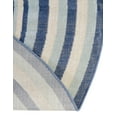 thumbnail image 7 of Unique Loom Lotus Collection Area Rug - Guyana (7' Round Blue/Light Blue), 7 of 7