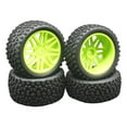 thumbnail image 1 of 4 piezas de áticos RC 1:10, accesorios de , ículos de montaje, modelo todoterreno, áticos de ruedas para HPI 94107 Verde Macarena Neumáticos de coche RC, 1 of 3