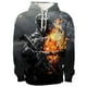 thumbnail image 2 of Sudadera con capucha con estampado 3D del juego de disparos Call of Duty COD, sudadera informal de estilo callejero para entusiastas de los juegos STG, sudadera con capucha de moda Harajuku para hombr, 2 of 5