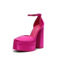 thumbnail image 1 of DREAM PAIRS Tacones Plataforma Gruesos Aurelia para Mujer 7.5 Rosa, 1 of 9