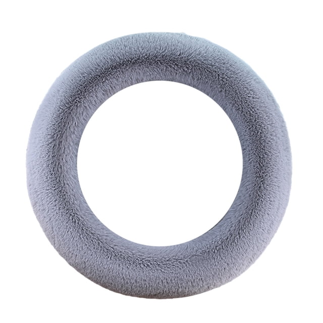 Car Steering Wheel Cover With Soft Warm Non-Slip Car Decoration Car Wheel Protector Universal Fits 14-15 Inches