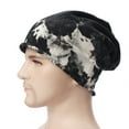thumbnail image 6 of Herrnalise Women Men Warm Baggy Camouflage Crochet Winter Wool Ski Beanie Tie-Dye Caps Hat, 6 of 6