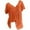 H2-Orange, variant on NominalSnug Women Plus Size Tops Short Sleeve V-Neck Print Pullover Blouses
