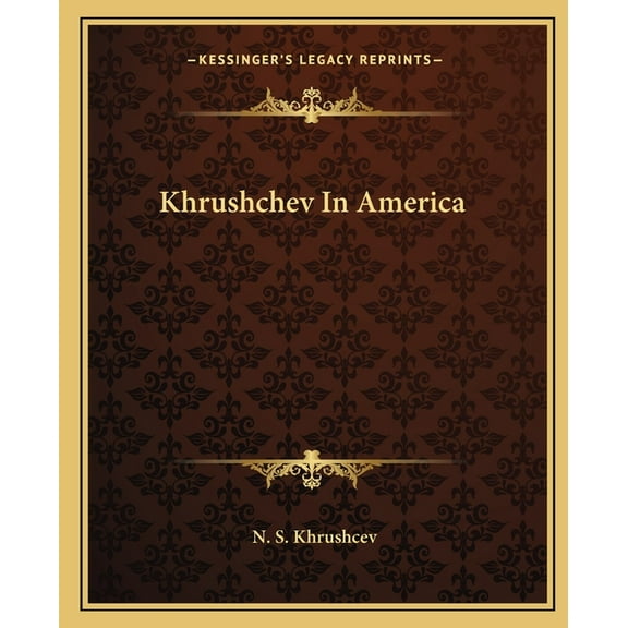 Khrushchev In America (Paperback)