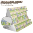 thumbnail image 4 of ALAZA Striped Bows A4 Foldable Clipboard 360 Degree Folder Binder, 4 of 9
