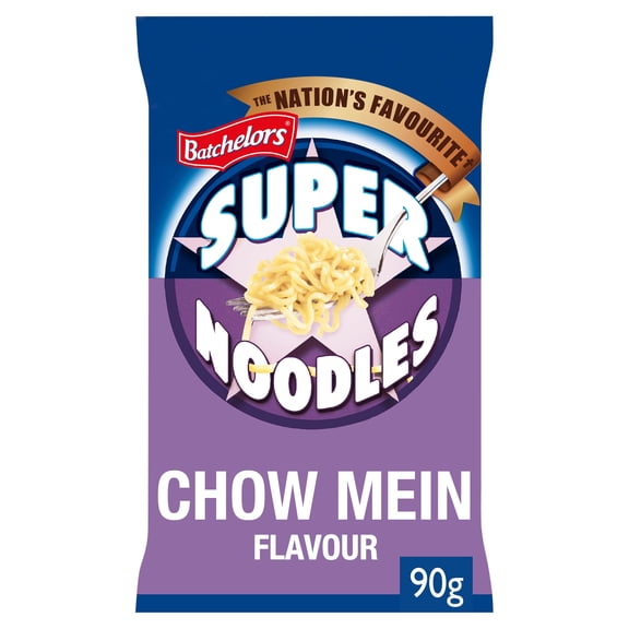 Batchelors Super Noodles Chow Mein 90G, Imported from Britain