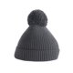 thumbnail image 1 of Beechfield - Gorro Beanie Pom Pom de Acanalado para Adultos Unisex (Grafito), 1 of 1