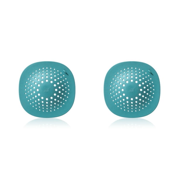 Bearachild Cubierta de drenaje de suelo para baño, cocina, antiobstrucción, tapón colector de pelo para baño, colador Universal, alfombrilla de repuesto Verde 2piezas Bearachild CBP077805