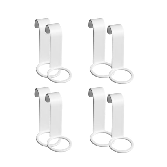 Shampoo Dispenser Bottle Holder Hook Hand Soap Dispenser Holder Shower Gel Bottle Rack Hook for Wall Kitchen Bathroom