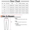 thumbnail image 3 of Jgppe Women's Capris Casual Pants 2 Pack Solid Color Elastic Waist Ribbed Stretchy Hem Hollow out Summer Capri, 3 of 7