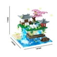 thumbnail image 1 of Taohuatan Lake Themed Micro Brick Building Blocks Set, Adult Creative Toys, Unique Chinese Landscape Model Bricks with LED Light,small size in bag, 1 of 9