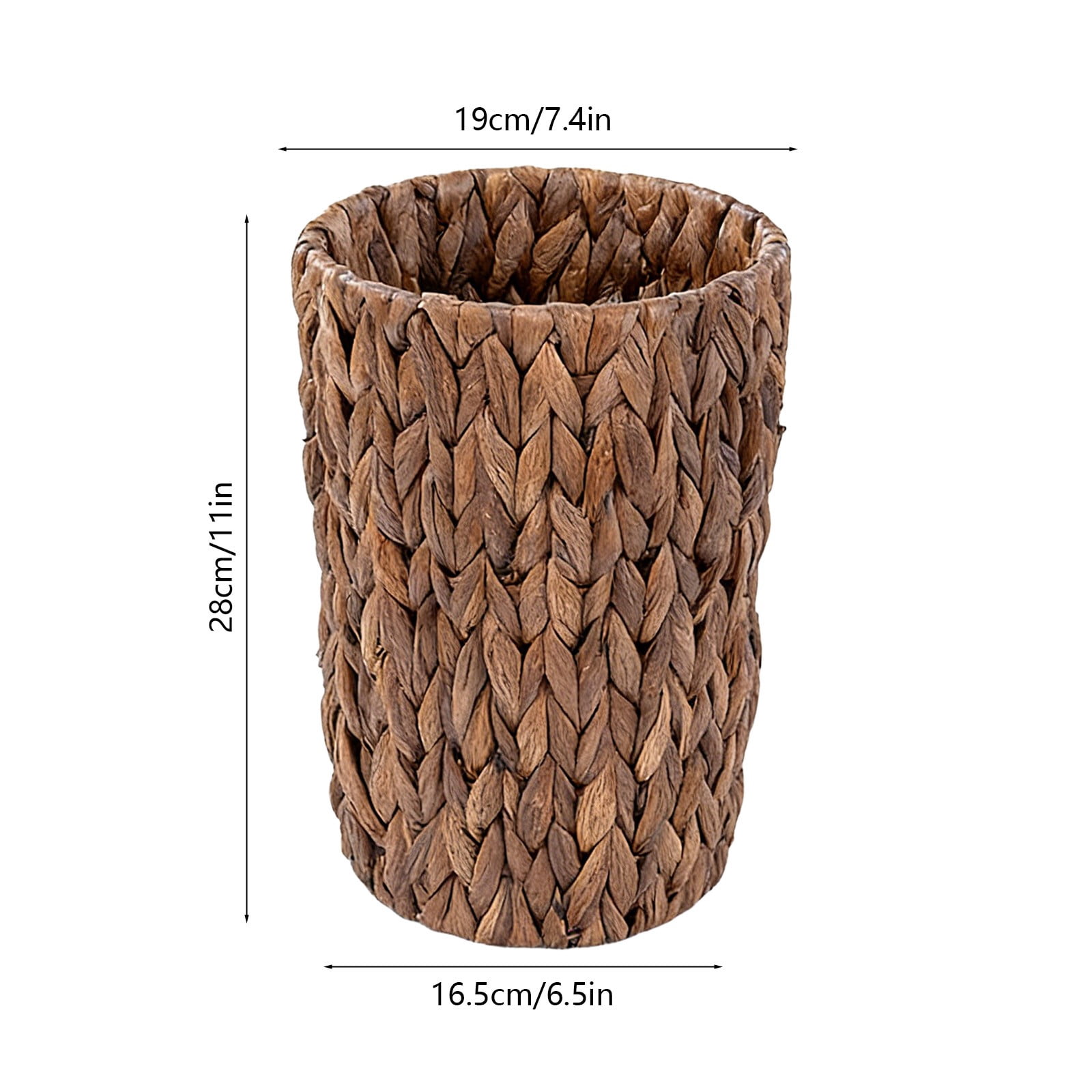 Viflosae Storage Baskets for Organizing Boho Home Decor Metal Meshround Garbage Can Trash Can Garbage Can Wastebaskets for Bathroom Bedroom Office Kitchen Small Space Living Trash Bin