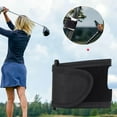 thumbnail image 3 of pitrice Golf Rangefinder Strap Magnetic Range Finder Device Bar Rail Black With Hole, 3 of 9