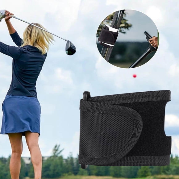 Xingzhi Golf Rangefinder Strap Magnetic Range Finder Device Bar Rail Black With Hole