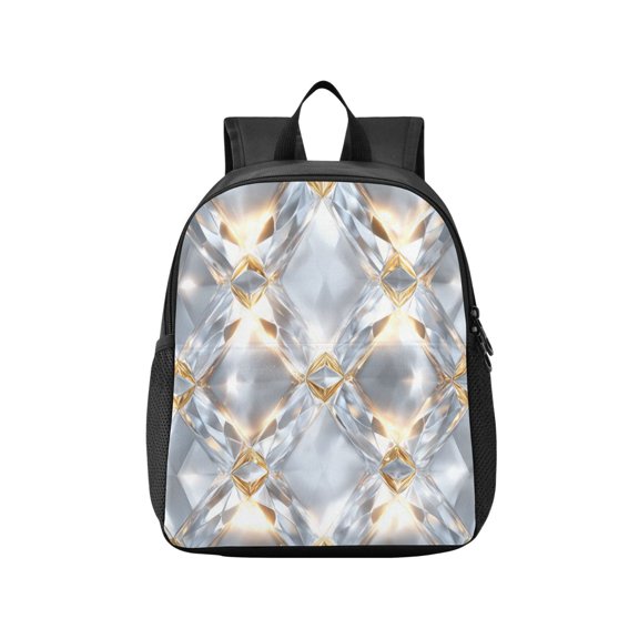 Toddler Backpack Luxe Diamond Weave Waterproof Lightweight Backpack Casual Mini Daypack for Daycare & Travel