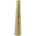 thumbnail image 6 of DecMode 39" Tall Gold Ceramic Vase with Bubble Texture, 6 of 12