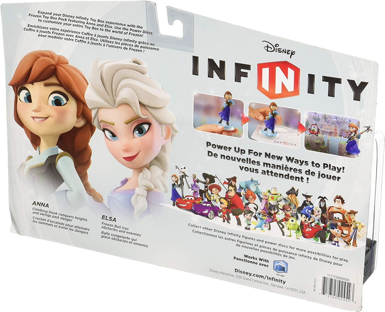 disney infinity frozen toy box set