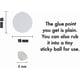 thumbnail image 3 of Balloon Glue 1200 PCS (12 Rolls) Double Sided Dots of Glue Removable Adhesive Point Tape Non-Liquid Craft Glue for Scrapbook Party Wedding Balloons De, 3 of 4