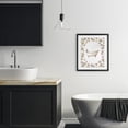 thumbnail image 3 of Stupell Industries French Country Elegant Hydrangeas Bathtub Black Framed Print Under Glass, 13 x 16, by Carol Robinson, 3 of 8