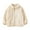 Light Khaki, variant on GYRATEDREAM Toddler Kids Polar Fleece Warm Jacket Baby Boys Girls Autumn Winter Zip-up Lightweight Long Sleeve Jacket 5-6Y