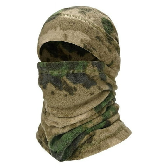 Camo Ski Mask For Hunting Face Mask Warm Light Weight Breathable Camouflage Balaclava Face Mask Men Women Fleece Windproof Face Cover For Cycling