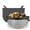black, variant on Mesase Silicone Slow Cooker Divider Liners for 6QT Crock Pot