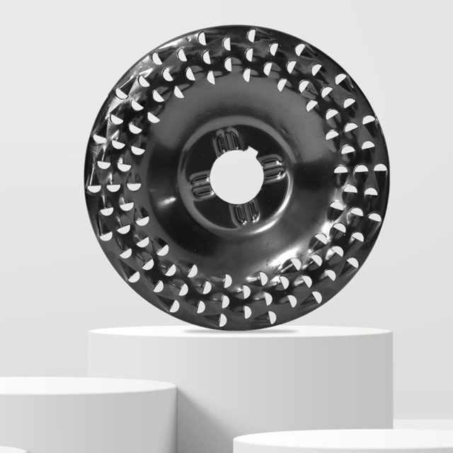 Herramientas Abrasivas Rueda de pulido duradera de herramientas abrasivas 92 mm * 16 mm para dar forma a la madera (92 mm * 16 mm)