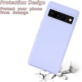 thumbnail image 4 of Designed for Google Pixel 7 Pro 2022 Case,Slim Liquid Silicone Rubber Shockproof Phone Cover with Wrist Strap Soft Anti-Scratch Microfiber Lining Protection Case for Google Pixel 7 Pro (Purple), 4 of 15