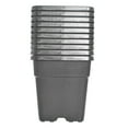 thumbnail image 6 of SEBLAFF 1/2/3/5 Gallon Plastic Grow Pots Plant Bonsai Square Garden Container 10 Pack, 6 of 13
