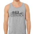 thumbnail image 2 of Skyline Costa Rica Tank Top Unisex Small Grey, 2 of 5