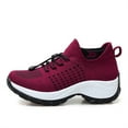 thumbnail image 3 of Linenghs Women's Sneakers Running Shoes Slip On Air Cushion Sports Leisure Loafers, 3 of 7