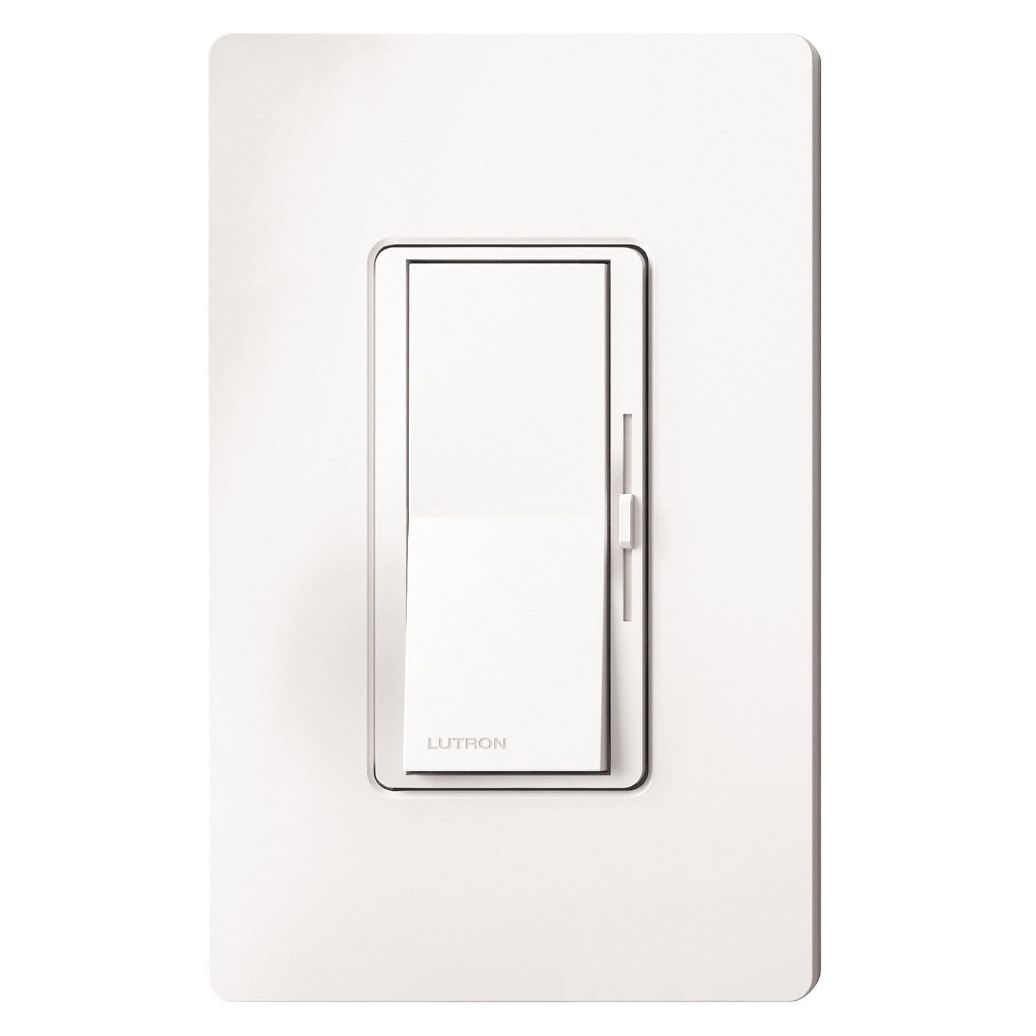 Lutron DVW 603 Ph La Contemporary 3-way Dimmer Screwless Plate Light Almond for sale online 