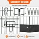 thumbnail image 2 of VEVOR Parque para perros, 8 paneles plegable de metal para ejercicios con cubierta superior y almohadilla inferior, valla para mascotas de 24 pulgadas de alto, caseta para cachorros, 2 of 8