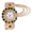 Green, variant on Rhinestone Quartz Watch - Shiny Fashion Bracelet Watch with Stable Performance