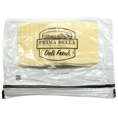 Prima Della Whole Milk Mozzarella Cheese, Sliced (Fresh, Plastic Bag)