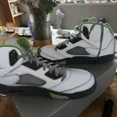 thumbnail image 2 of Ni - ke Size 11.5 - Jordan 5 Retro Green Bean, 2 of 5