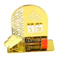 thumbnail image 2 of simhoa Ramadan Advent Calendar Freestanding Eid Mubarak Decoration Photo Props Sign Eid Gold, 2 of 8