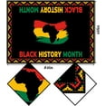 thumbnail image 3 of Black History Month Tablecloth African American Heritage Festival Holiday Party Decoration Celebration Kitchen Dining Room Home Rectangular Table Cover Decor (60" x 84"), 3 of 5