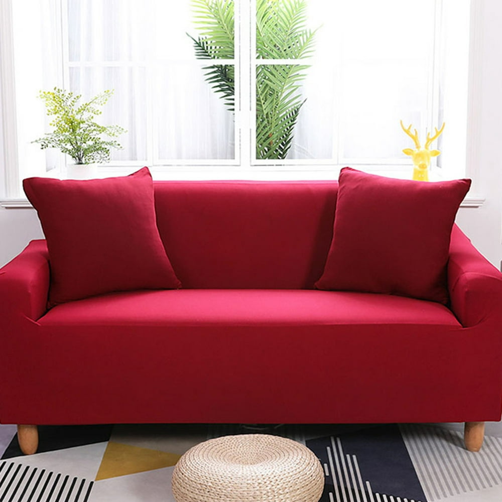 Tbest 3 Seater Sofa Cover, Household Stretch Elastic Sofa Couch Furniture Protective Loveseat