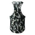 thumbnail image 4 of ZRBYWB Men's Workout Tank Tops Summer Fashion Casual Round Neck Camouflage Color Sleeveless Top Vest, 4 of 7