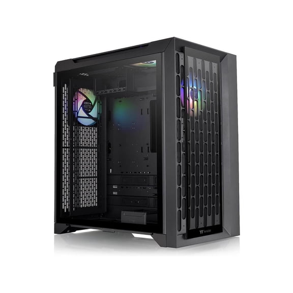 Thermaltake CTE C700 TG ARGB E-ATX Mid Tower Centralized Thermal Efficiency Design; 3x140mm CT140 ARGB Fans Pre-Installed; Tempered Glass Front & Side Panel; CA-1X7-00F1WN-01