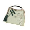 thumbnail image 4 of Bolso de hombro de moda de bolsos bordados para de compras Citas de fiesta, 4 of 9